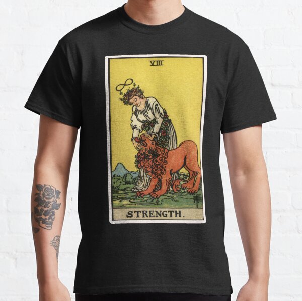 VIII. Strength Tarot Card Classic T-Shirt