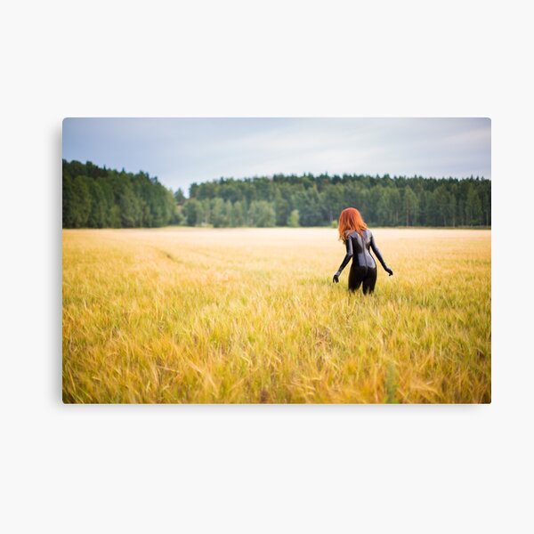 Project L: The field Canvas Print