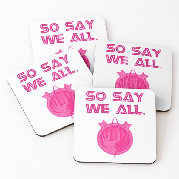 Item preview, So Say We All - Pink designed and sold by KBwiththeTees.