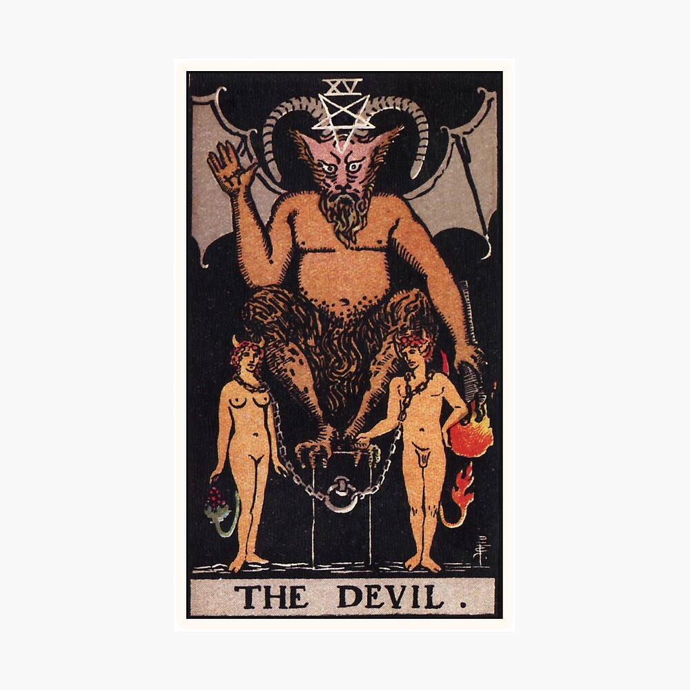 The Devil- Tarot- Hocus Pocus  Poster for Sale by RachWillz