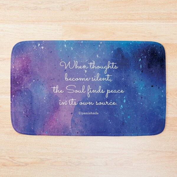 Item preview, When thoughts become silent, the Soul finds peace in its own source. Upanishads designed and sold by StudioCitrine.