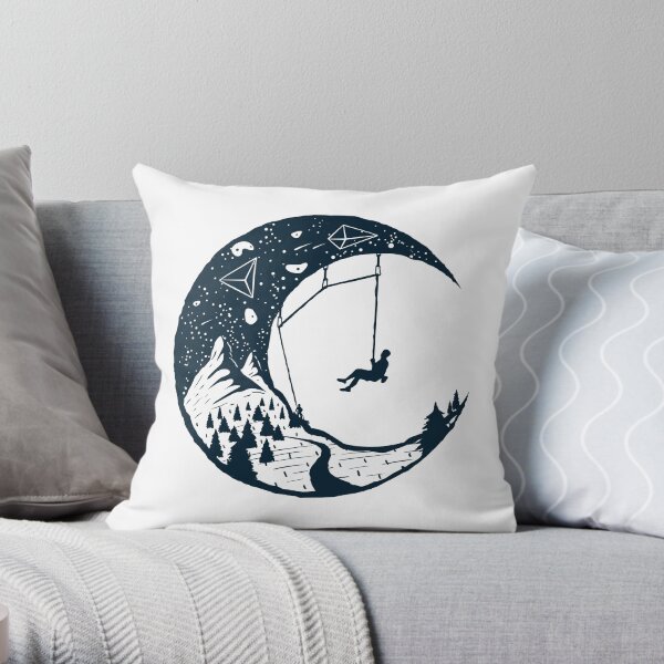 Climber's Sky | Climbing Throw Pillow