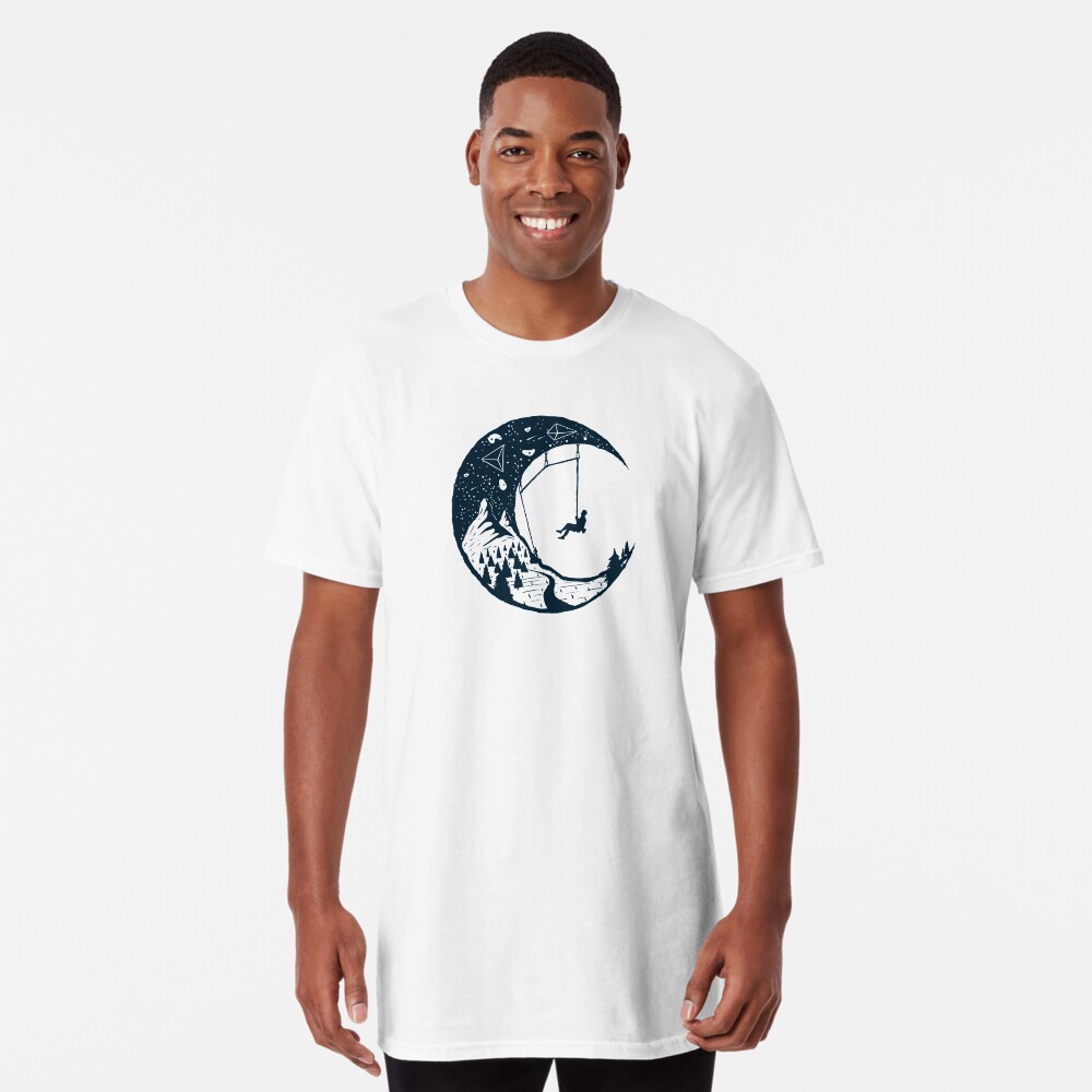 Aperçu de l'œuvre T-shirt long créée et vendue par Designwith8.