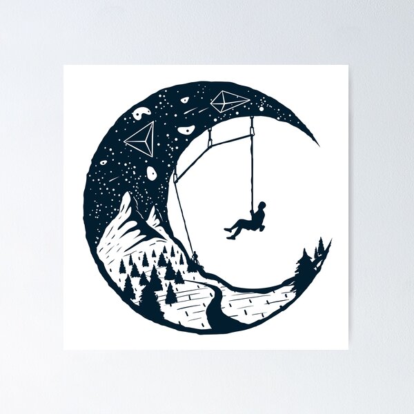 Item preview, Climber's Sky | Climbing designed and sold by Designwith8.