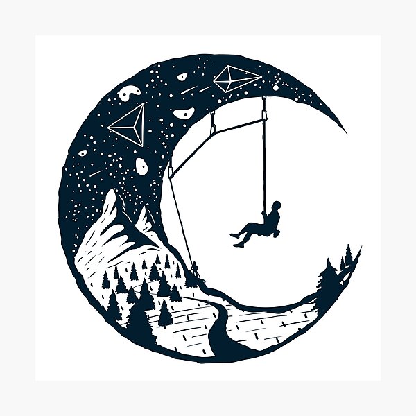 Item preview, Climber's Sky | Climbing designed and sold by Designwith8.