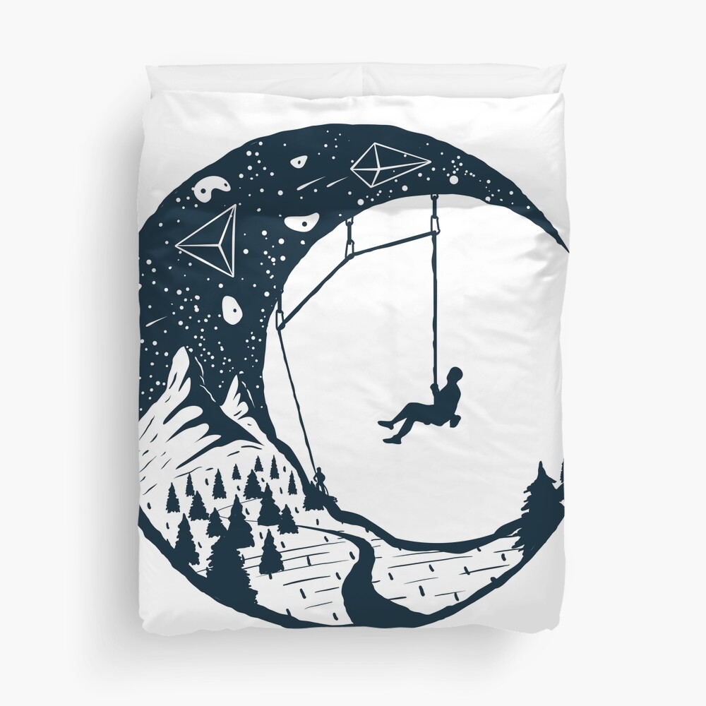Climber's Sky | Climbing Duvet Cover