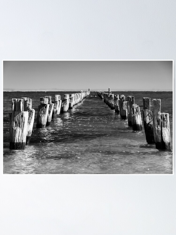 Alternate view of Pier today, gone tomorrow Poster