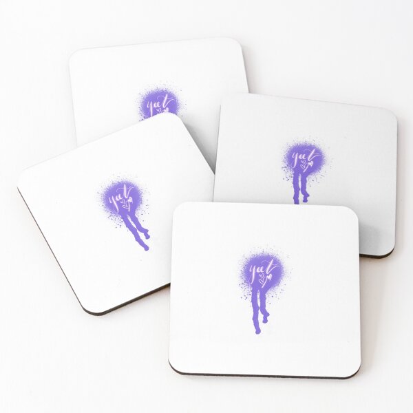 Item preview, YEET Purple Paint Splatter designed and sold by craftedbyking.