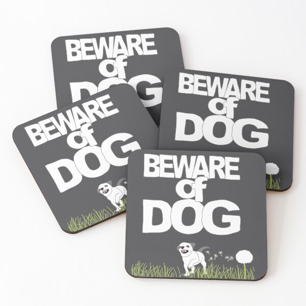 Item preview, Beware of Dog designed and sold by awkwarddesignco.