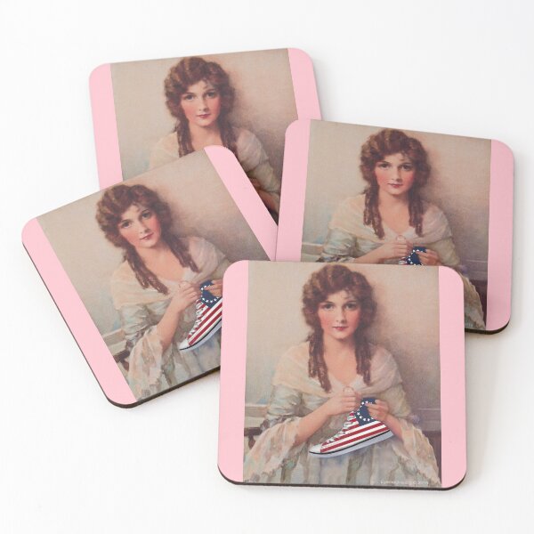 Item preview, Betsy Ross con zapatillas designed and sold by EyeMagined.