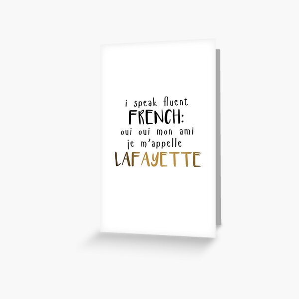 Item preview, Fluent French designed and sold by acrownforaking.