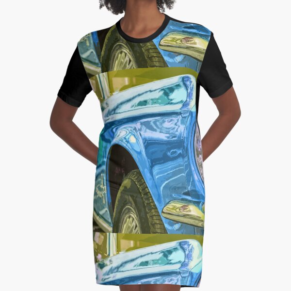 Ford Mustang Graphic T-Shirt Dress