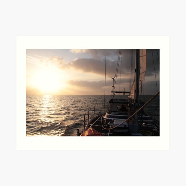 Capricorn Sunset. Art Print