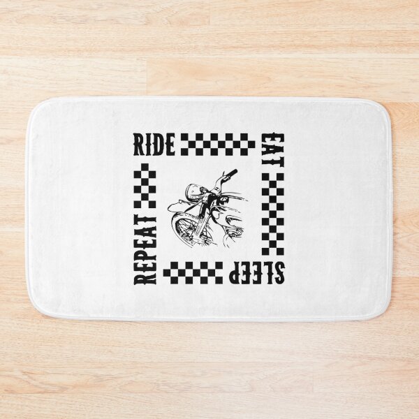 Item preview, RIDE EAT SLEEP REPEAT - Motorcyclist gift idea designed and sold by billky.