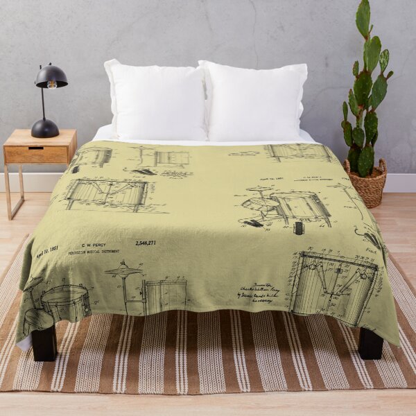 Item preview, Drum Set Patent Print 1951 designed and sold by MadebyDesign.