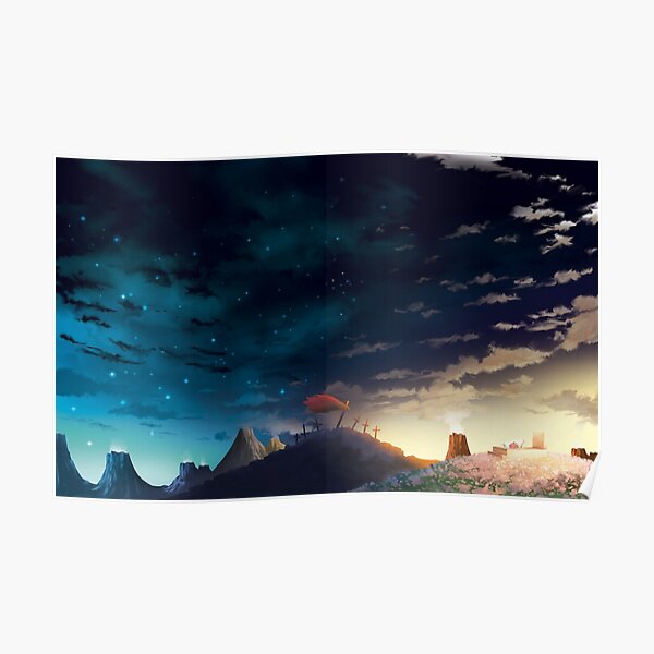 Gurren Lagann Kamina Memorial Poster