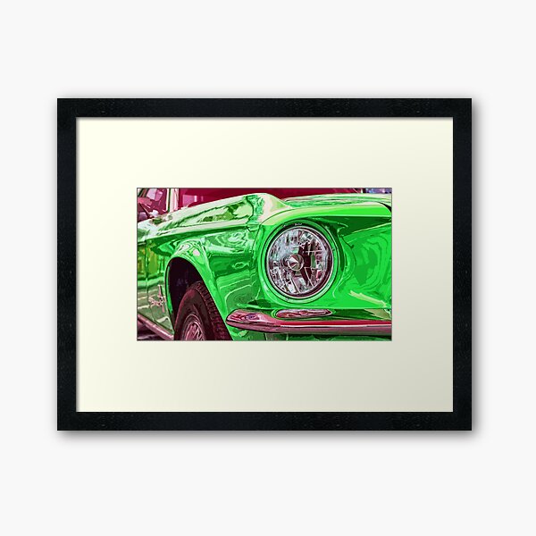 Ford Mustang Framed Art Print