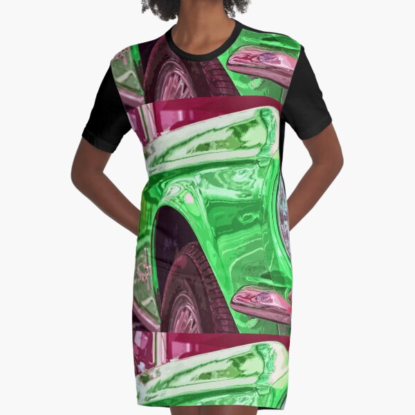 Ford Mustang Graphic T-Shirt Dress