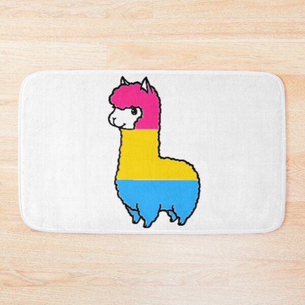 Item preview, Pansexual Alpaca designed and sold by ObsessiveTesla.
