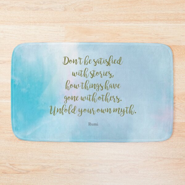 Item preview, Unfold your own myth. - Rumi designed and sold by StudioCitrine.