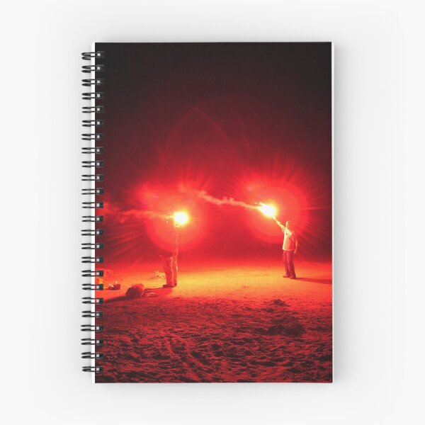 Item preview, Red Flares Light Up The Night designed and sold by ArtByDrax.