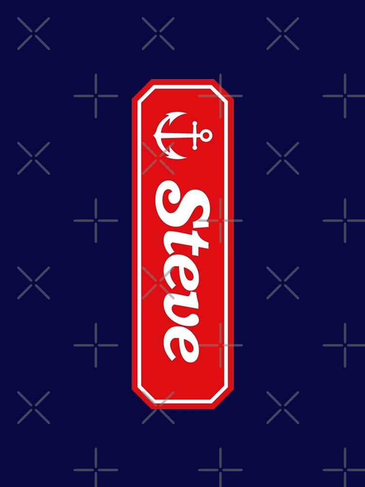 "Steve Harrington Scoops Ahoy Name Tag" iPhone Case for Sale by lexipej