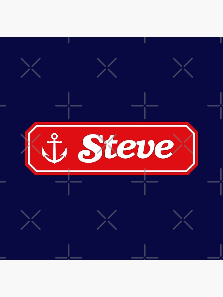 "Steve Harrington Scoops Ahoy Name Tag" Photographic Print by lexipej
