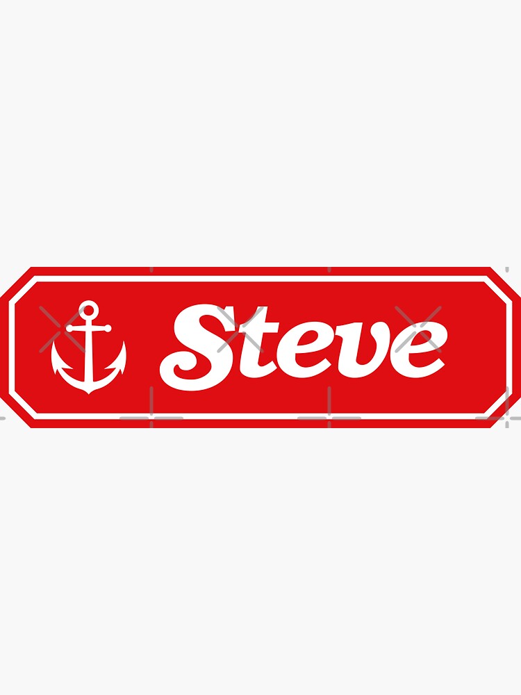 Steve Harrington Scoops Ahoy Name Tag Poster By Lexip vrogue.co