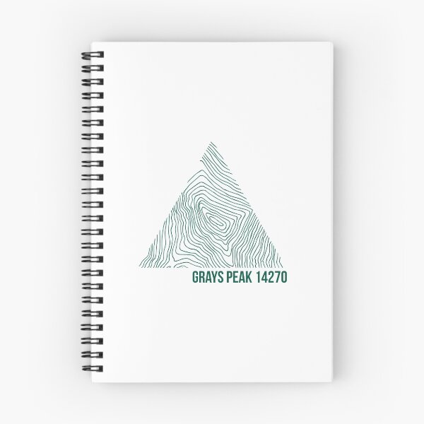 Item preview, Grays Peak Topo designed and sold by januarybegan.