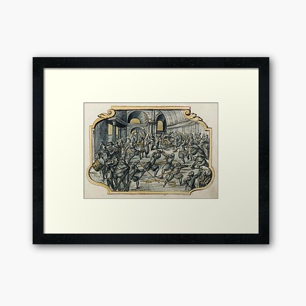 Item preview, Meyer "Fechtschule" Scene designed and sold by Tracy Mellow.