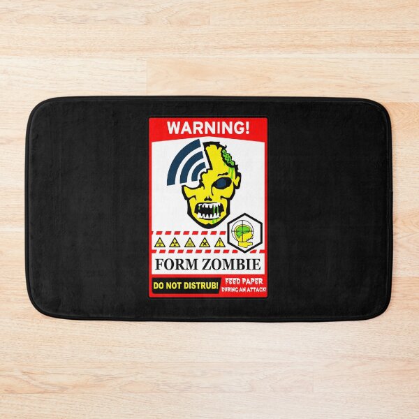 Item preview, Form Zombie; Warning; designed and sold by StickerApe.