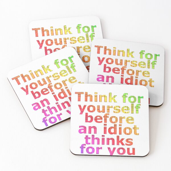 Item preview, think idiot designed and sold by IanByfordArt.