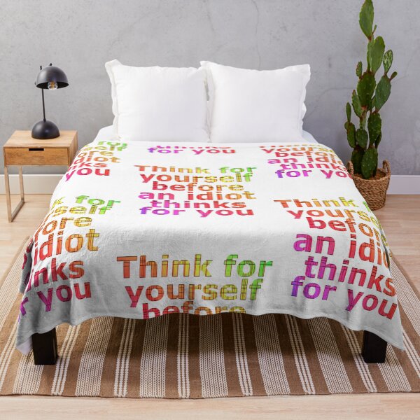 Item preview, think idiot designed and sold by IanByfordArt.