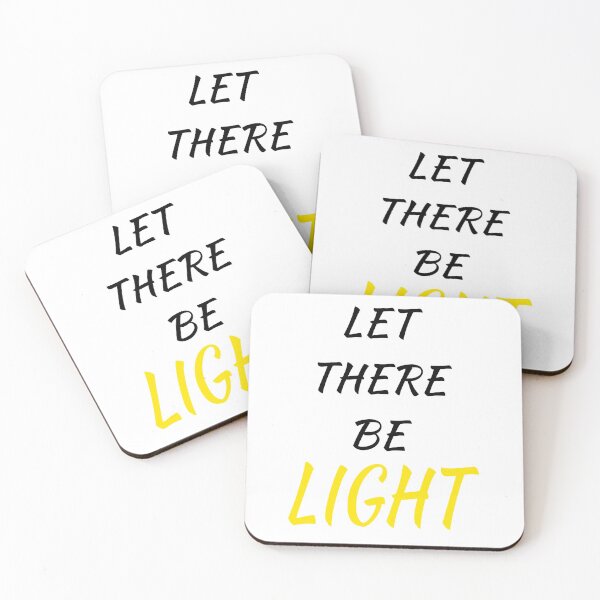 Item preview, Let There Be Light - White designed and sold by 4wordsmovement.