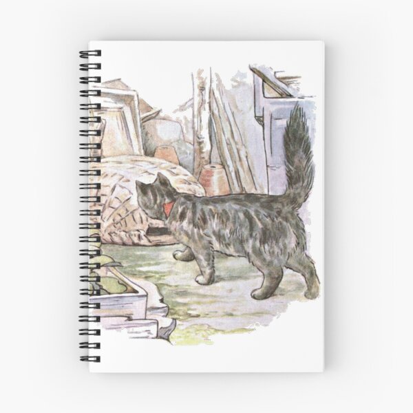 Item preview, THE CAT SNIFFED THE BASKET AND WALKED AROUND IT - from “the Tale of Benjamin Rabbit” designed and sold by johndhalsted.
