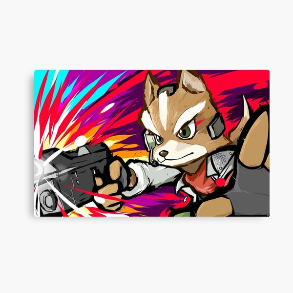 Fox | Blaster Shot Canvas Print