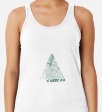 Berg Bierstadt Topo Racerback Tank Top