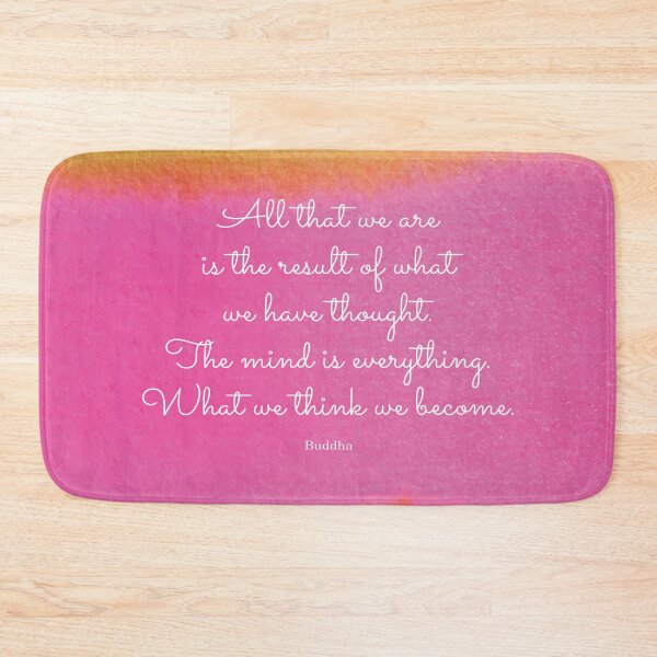 Item preview, The mind is everything. What we think we become. Buddha designed and sold by StudioCitrine.