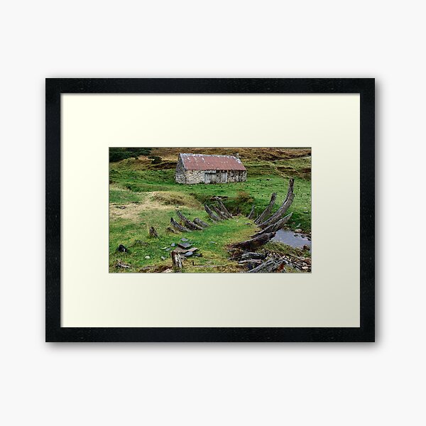Dead Boat, Talmine Framed Art Print