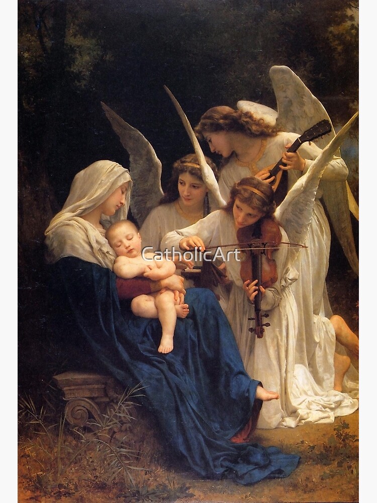 Discover Baby Jesus Sleeping Premium Matte Vertical Poster