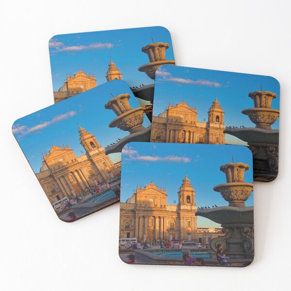Item preview, Guatemala. Guatemala City. Cathedral & Fountain. designed and sold by vadim19.