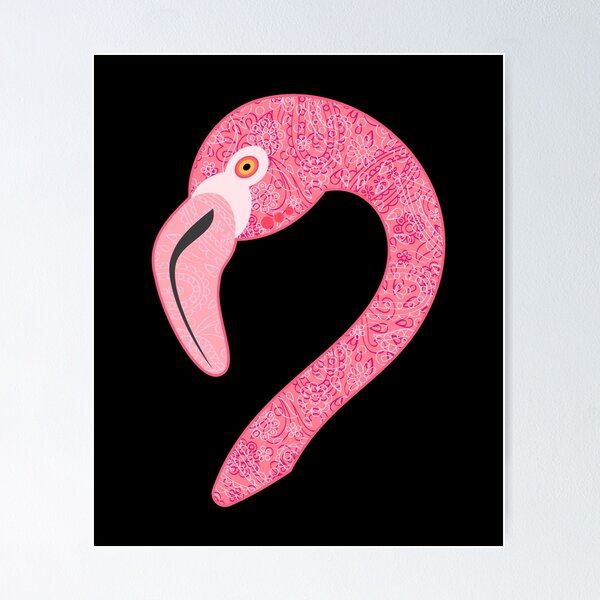 Item preview, Beautiful Flamingo Head designed and sold by blive.
