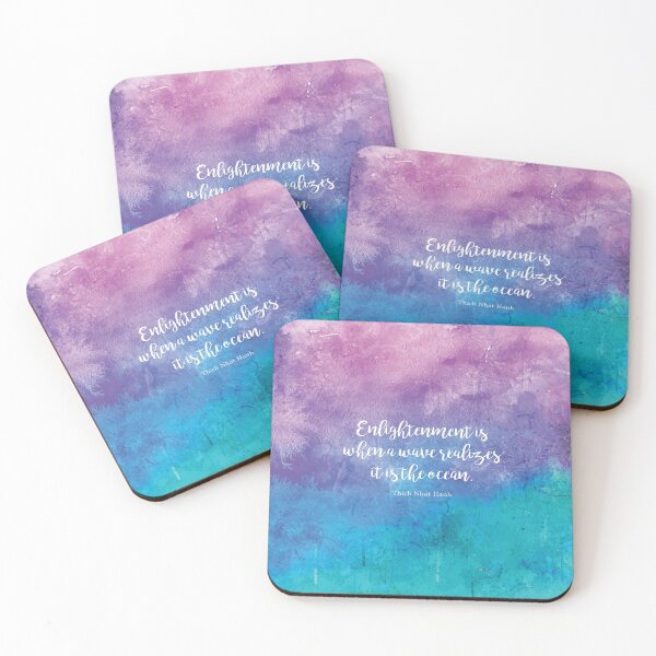 Item preview, Enlightenment is when a wave realizes it is the ocean. Thich Nhat Hanh designed and sold by StudioCitrine.
