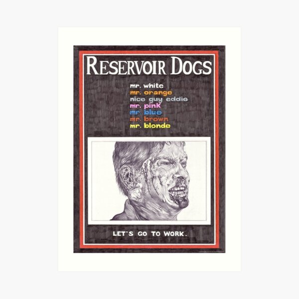 Reservoir Dogs, Mr Pink the Professional | Poster