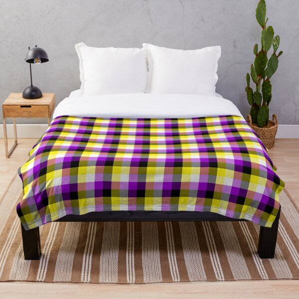 Item preview, Non-Binary Tartan designed and sold by SeattleAces.