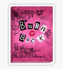 Burn Book: Stickers | Redbubble