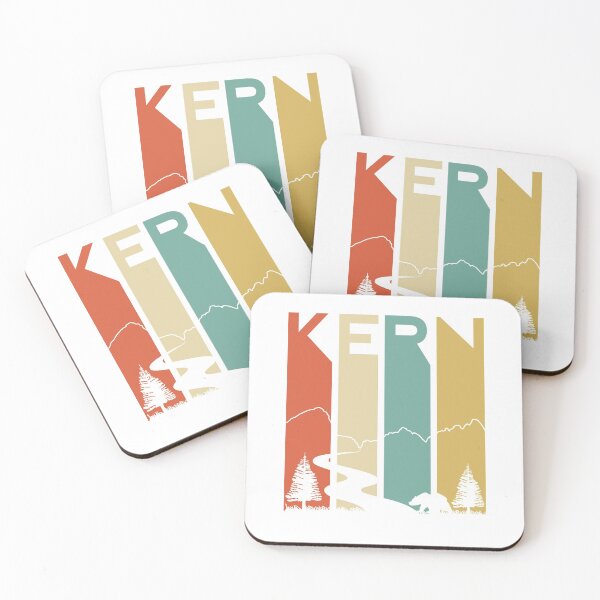 Item preview, Kern River California Sequoia Forest Kernville Retro Camping designed and sold by Shirt-Surf.