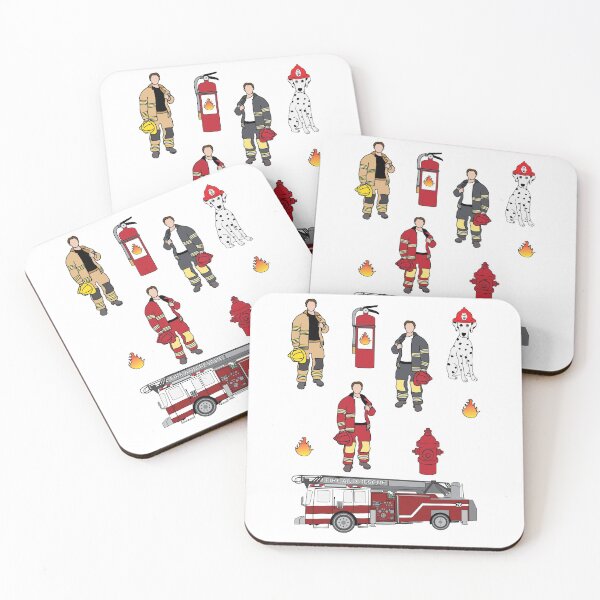 Item preview, Fireman, Fire Truck, Fire Fighter designed and sold by PLLDesigns.