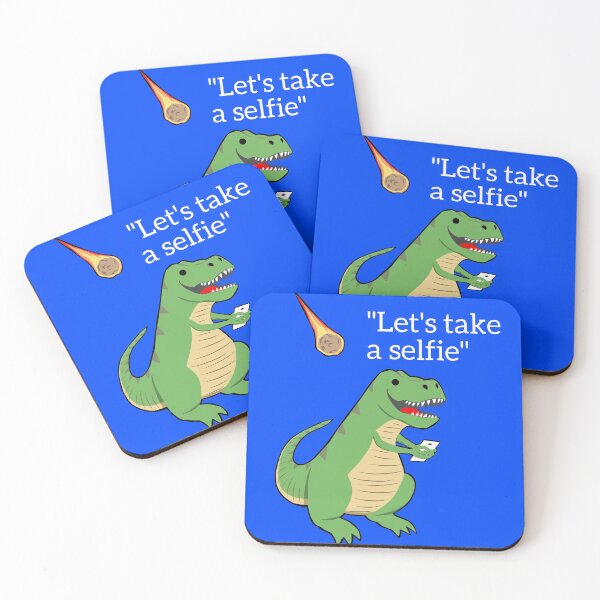 Item preview, T Rex selfie designed and sold by Tim Addison.