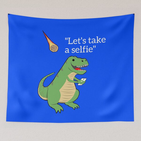 Item preview, T Rex selfie designed and sold by Tim Addison.